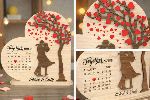 Personalized Couple Love Tree