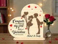 “My First Valentine” Wooden Table Decor